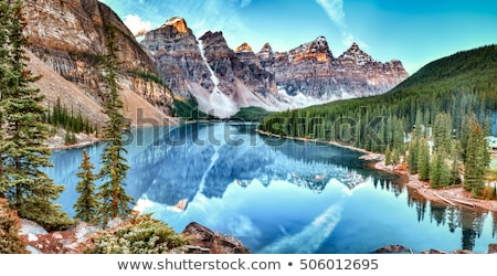 Сток-фото: Moraine Lake In Banff National Park