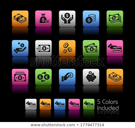 Money Icons Colorbox Series Foto stock © Palsur