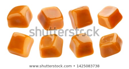 Zdjęcia stock: Caramel Isolated