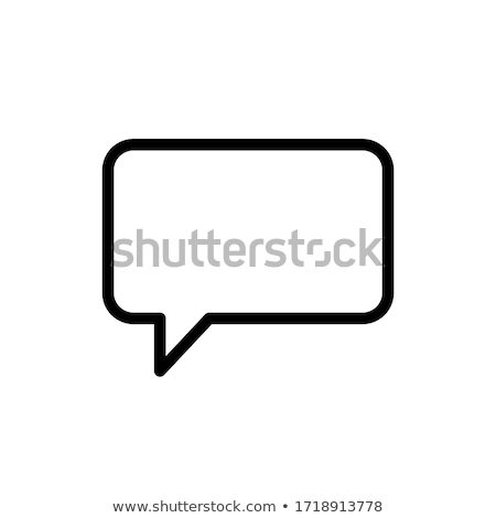 Stock photo: Smartphone With Speech Bubbles