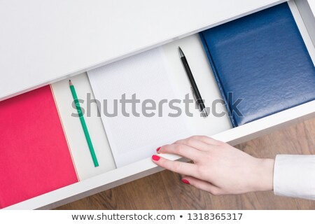 Сток-фото: Desk With Drawers