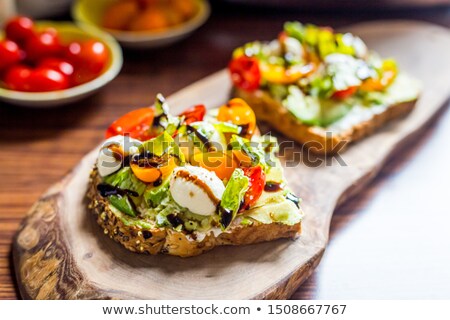 Foto stock: Fresh Caprese Salad