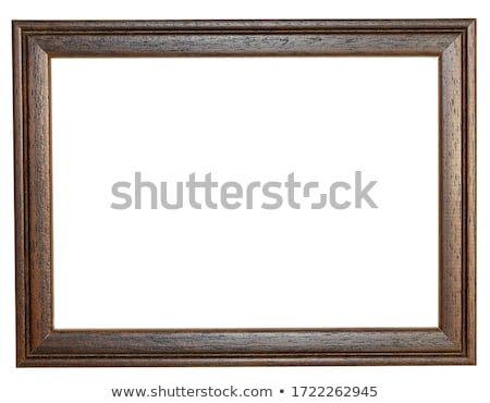 Сток-фото: Family On Wooden Frame