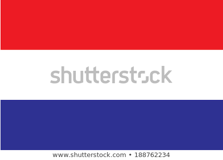 Stock photo: Netherlands Flag Vector Illustration On A White Background
