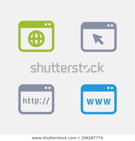 Web Page Vector Glyph Icon Zdjęcia stock © Micromaniac