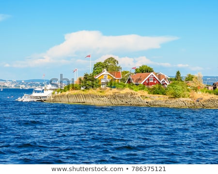 Stock photo: Cabins Sea In Summer