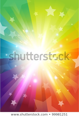 Background With Colorful Stars Zdjęcia stock © solarseven