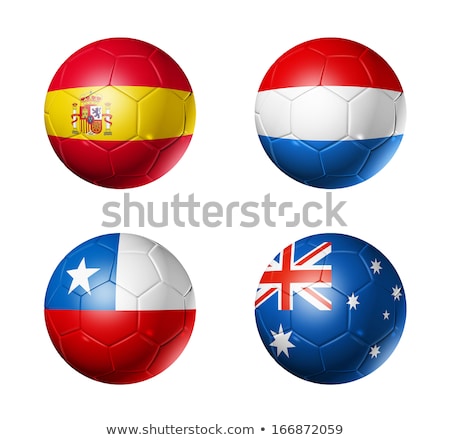 Chile Soccer Ball Foto stock © Daboost