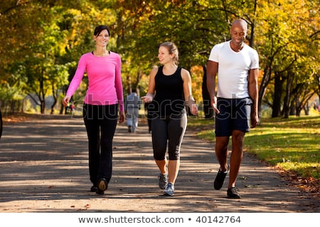 Stock foto: Some People Jogging