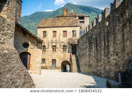 Foto stock: Courtyard