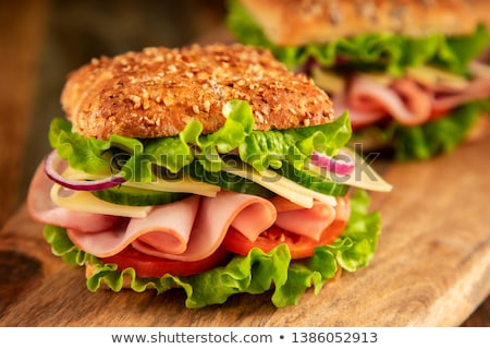 ストックフォト: Ham Sandwich