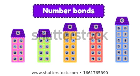 ストックフォト: Number Bonds Of Nine