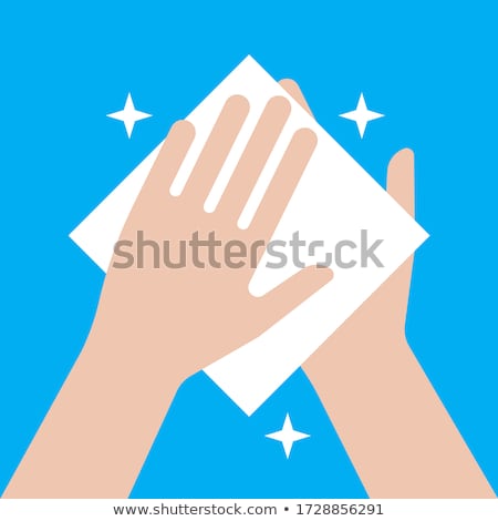 Foto stock: Napkins For Cleaning