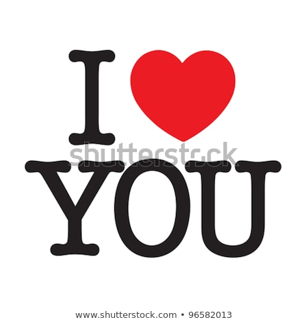 Zdjęcia stock: Concept Of Couples And I Love You Sign