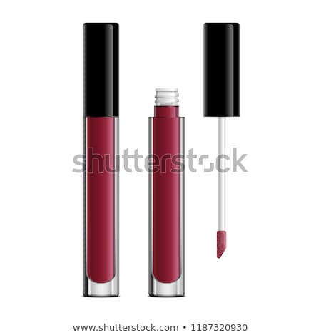Foto d'archivio: Lip Gloss Isolated On A White Background