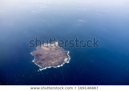 Stok fotoğraf: Beautiful Tropical Scene Of Volcanic Island