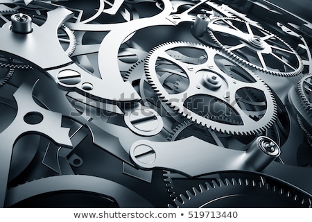 Imagine de stoc: Close Up Of Clock Mechanism