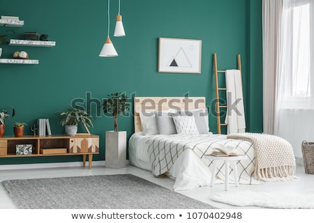 Stock fotó: Bedroom Interior Design