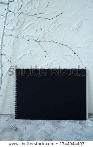 Stock foto: Grunge Background For Congratulation With Notebook And Beautiful