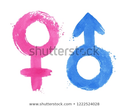 Foto stock: Mars And Venus Symbol