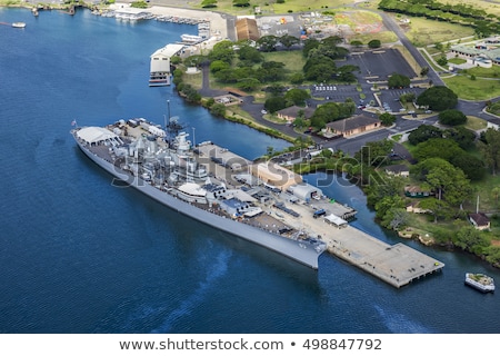 Stock foto: Uss Missouri Pearl Harbor