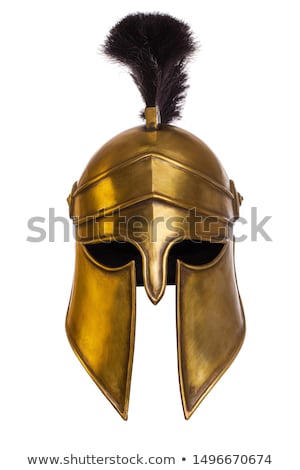 Foto stock: Spartan Warrior Helmet