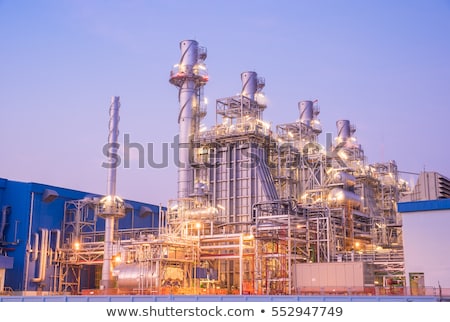 Stock photo: Sky And Power Station
