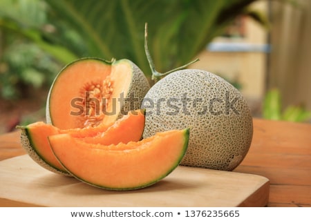 Stock fotó: Whole Yellow Melon