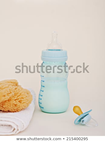 Stock photo: Bottle Of Milk With Measurements Nursing Accessory