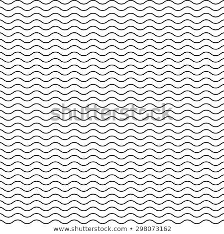 [[stock_photo]]: Vector Seamless Black And White Wavy Lines Pattern Abstract Geometric Background