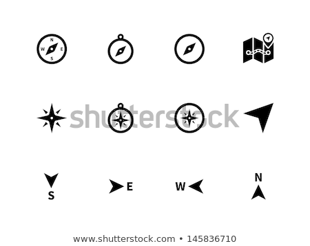 Foto stock: Compass Icon