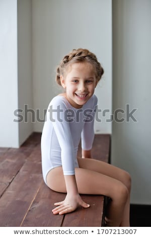 ストックフォト: Beautiful Little Gymnast