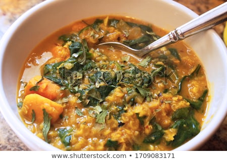 Foto stock: Traditional Spinach Soup