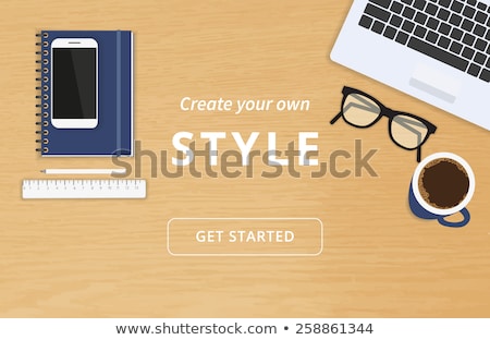 [[stock_photo]]: Vector Wood Desk