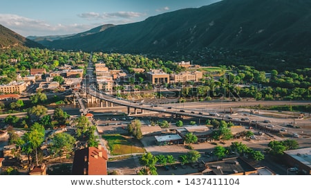 Foto stock: Avenue Of Aspens