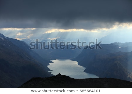 Stock photo: Besseggen Ridge In Jotunheimen National Park Norway