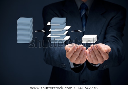 Stock foto: Big Data Concept With Data Mining Analyst