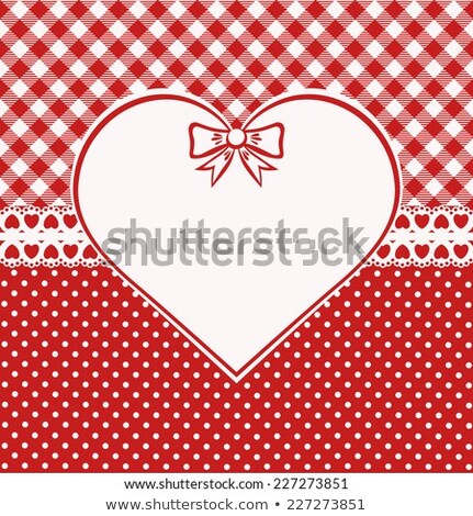 Foto stock: Vintage Album With Ribbons And Red Bow