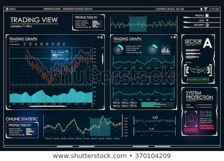 Foto stock: Conceptual Illustration Of Business Radar