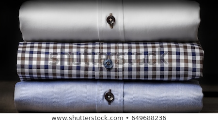 Stok fotoğraf: Close Up Of A Button Down Shirt