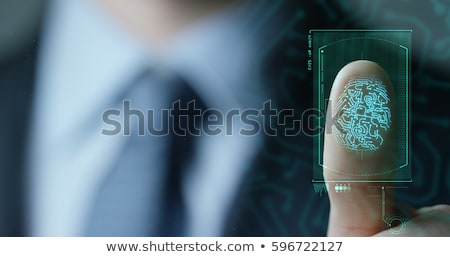 ストックフォト: Fingerprint Scanner