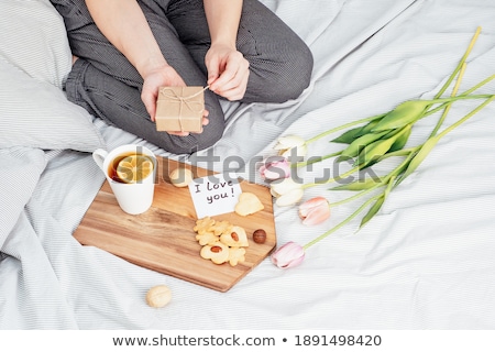 Foto stock: Romantic Breakfast