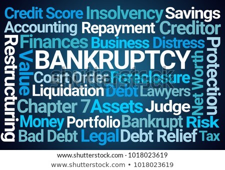 Stock photo: Bankrupt Word