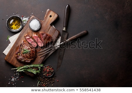 Zdjęcia stock: Red Meat And Pepper