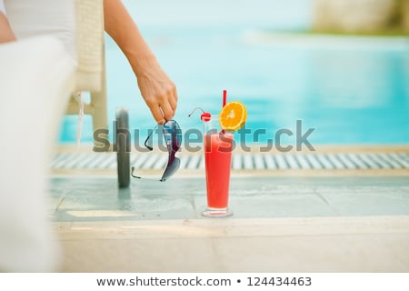 [[stock_photo]]: Chaise Longue Near The Pool