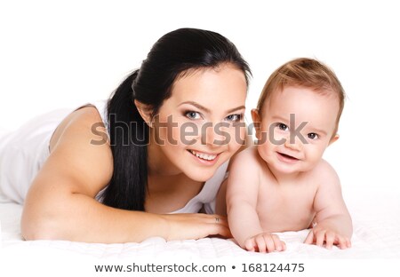 Stock foto: Portrait Of Nice Boy With Mother