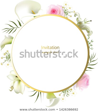 Stock photo: Ring On Calla Flower