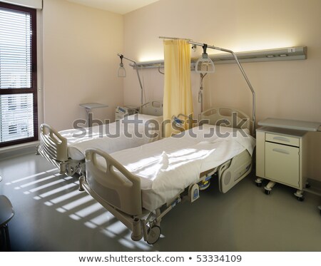 Zdjęcia stock: Interior Of New Empty Hospital Room Fully Equipped