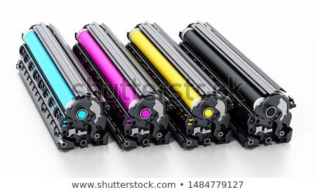 Сток-фото: Color Laser Printer Toners Cartridges