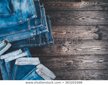 Stock photo: Jeans Denim Detail Background